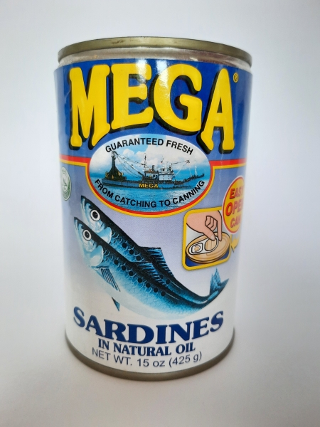 Mega Sardines in Oil 425g